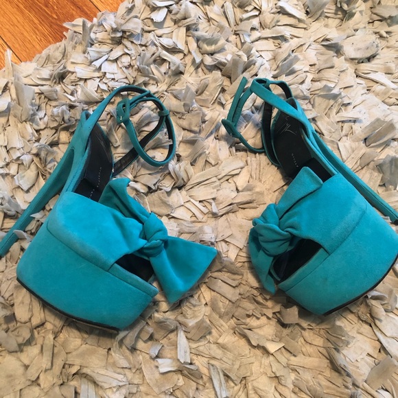 Giuseppe Zanotti Shoes - Celeste 140 Platform Suede Box